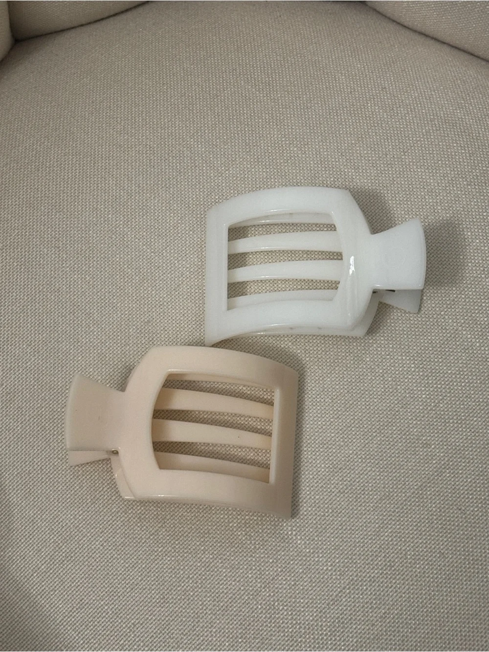 Teleties Large Flat Rectangle Hair Clips